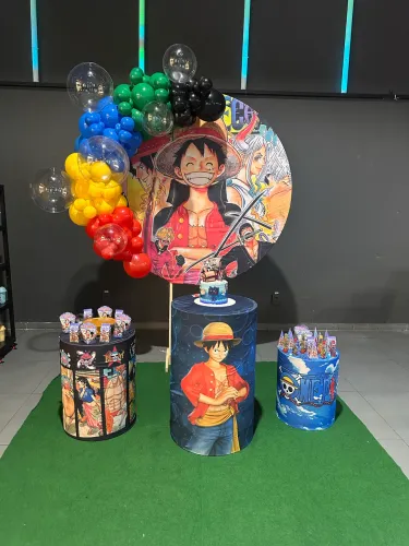 Capas para Cilindros festa infantil tema One piece