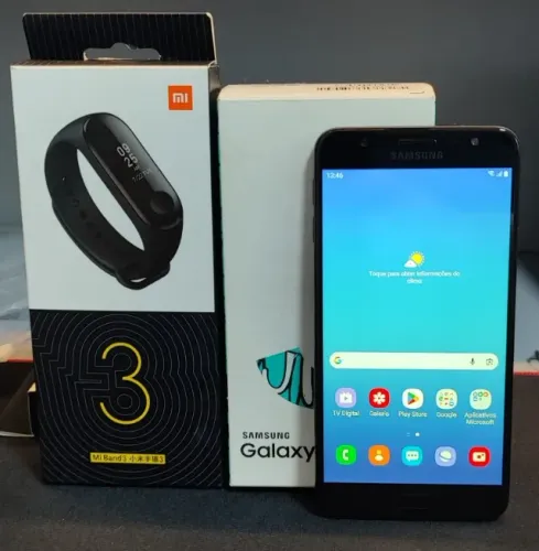 Smartphone Samsung Galaxy J7 Prime 2 + Mi Band 3 (brinde)