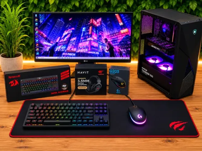PC Gamer Completo I Monitor Ultragear 24" Full HD 144Hz