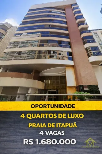 Apartamento com Lazer em Itapuã: 4 Quartos com Suíte para Viver Bem