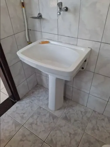Tanque de Louça Deca 30L com Coluna - Semi Novo