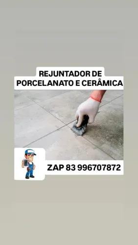 Rejuntador de revestimento cerâmica e porcelanato