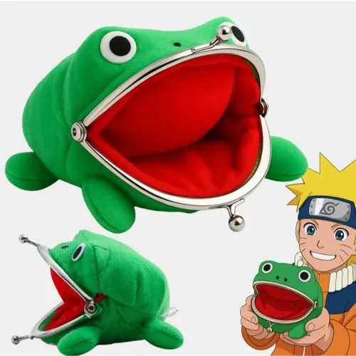 Carteira Sapo Naruto Anime Novo Importado