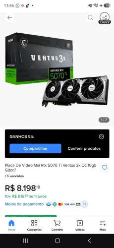 Rtx 5070ti 16gb