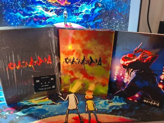 Dvd Tsuyoshi Nagabuchi - Sakurajima 4 DVDs *Japonês - Gatefold - Novo Original