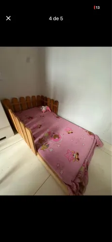 CAMA INFANTIL DE MADEIRA 