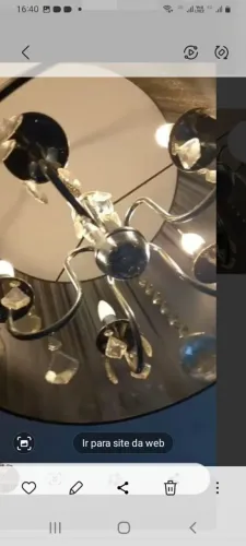 Vende-se lustre moderno 