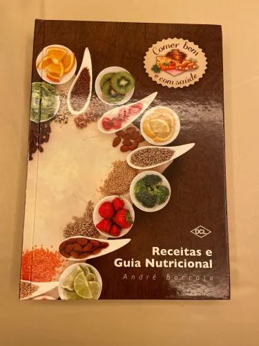 Livro de receitas e guia nutricional
