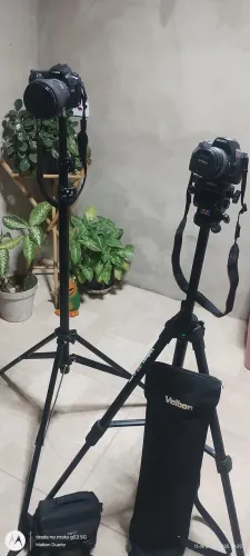 Cameras profissionais funcionando perfeitamente