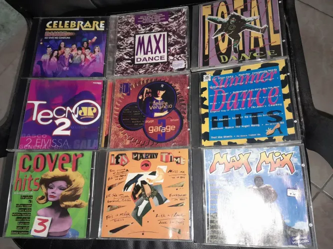 Seleção 9 Cds Eurodance Freestyle Anos 90/2000