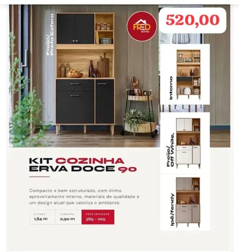 Armário para cozinha oferta