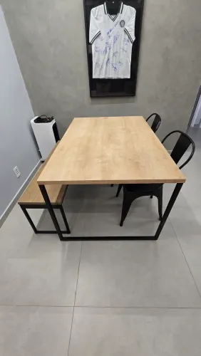 Mesa de Jantar Industrial