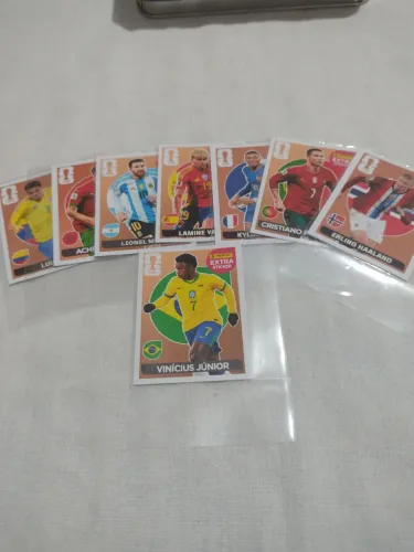 Figurinhas Panini originais Extra sticker kit . Com unidade 8 bronze