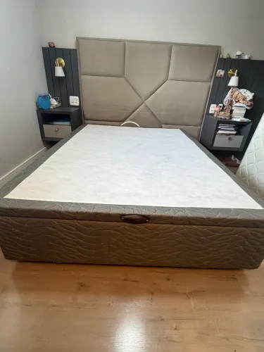 Box baú + colchão casal