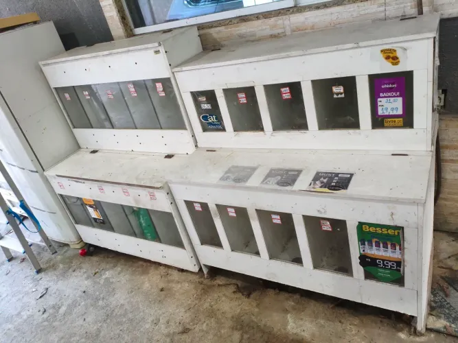 Armário ração pet box novo 