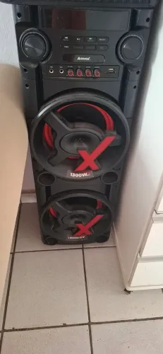 CAIXA DE SOM AMVOX 1300W RMS