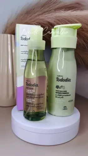 Kit hidratante com body splash