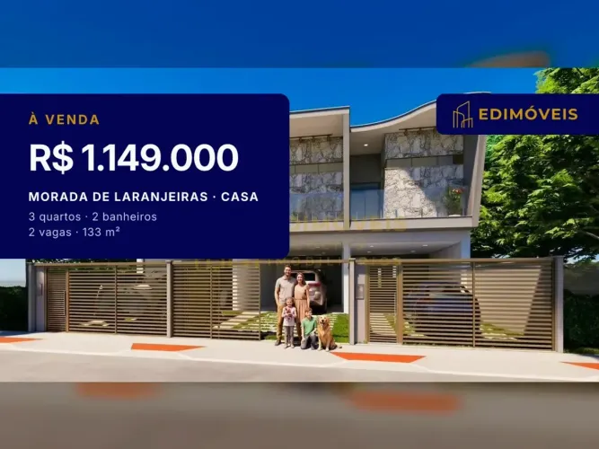 Morada de Laranjeiras| Casa 3 quartos duplex com suíte e quintal privativo