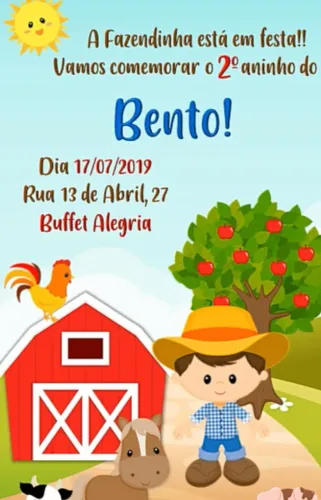 Venha fazer seu convite lindo virtual