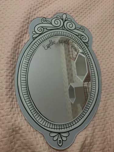 Espelho moderno, Ótimo para quarto de garotas 