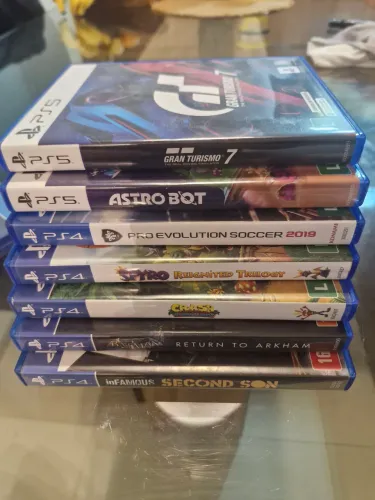 LOTE DE JOGOS PS4/PS5 MÍDIA FÍSICA ORIGINAIS