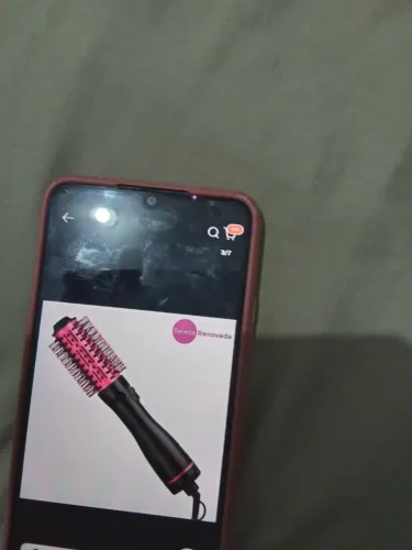 Vendo essa escova de cabelo novo
