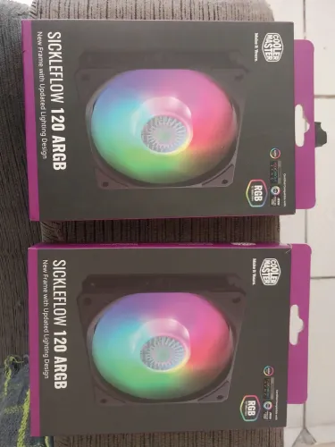 3 Fans Cooler Master 120MM