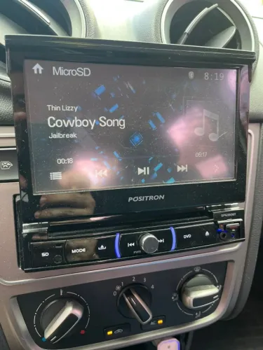 Som POSITRON Retrátil - SP6330BT - Perfeito funcionamento!