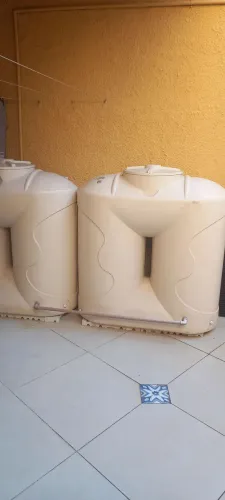 Tanque captação água de chuva