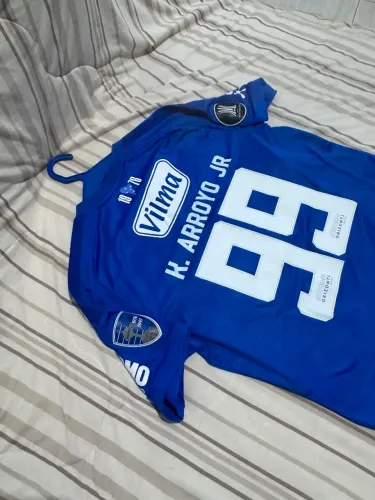 Camisa Cruzeiro x Flamengo libertadores usada em jogo pelo Arroyo 99