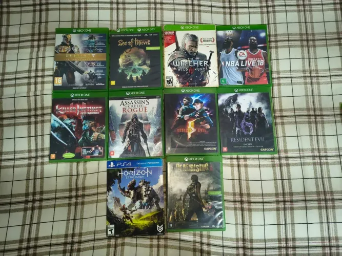 Pacote jogos Xbox One