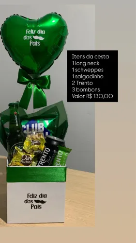 Cesta dia dos pais