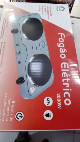 Fogareiro elétrico de 2 bocas ....
