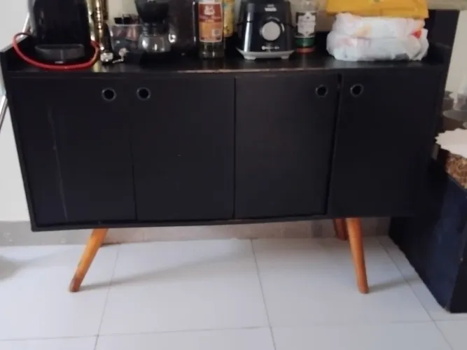 Móvel retrô para sala