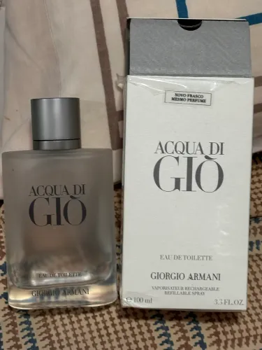 Vidro vazio de perfume Vazio Acqua di Giò 