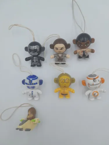 Coleção star wars miniaturas kinder ovo