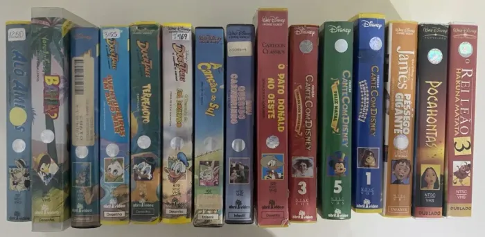 Lote de Fitas VHS V Filho
