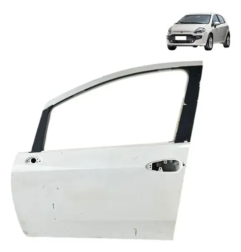 Porta Punto 2008 2009 Até 2017 Dianteira Esquerda Original