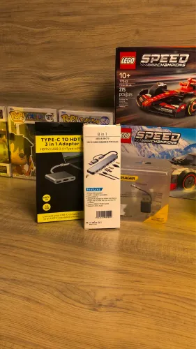 Hub USB C + Adaptador HDMI + Adaptador USB C / Kit Novo / Envio Rápido