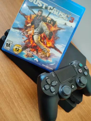 Ps4 SLIM 1T - ( acompanha 9 jogos)