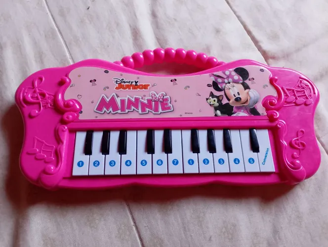 Teclado musical minnie