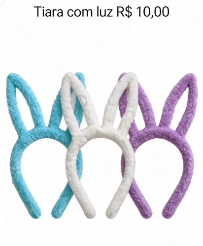 Tiara com luz