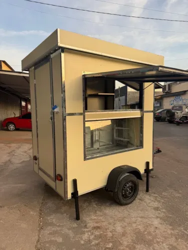 Trailer food truck