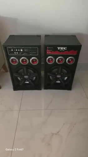 CAIXA DE SOM DA TRC USADA FUNCIONANDO 500 RMS