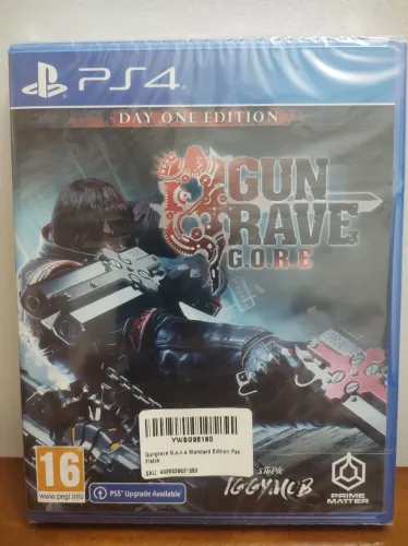 Ps4 jogo Gungrave Novo lacrado 