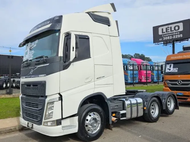Volvo FH 460 6x2 Globetrotter Ano 21 Teto Alto Euro 5 Plano Ouro baixo km pronta entrega