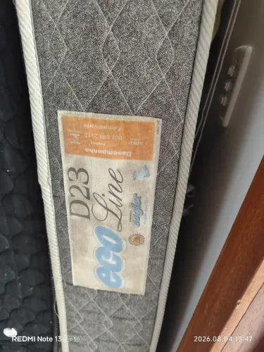 Colchão Ecoflex D23 semi-novo