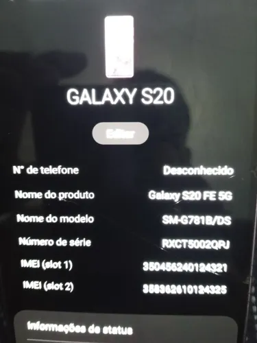 Galaxy s20 FE 5G