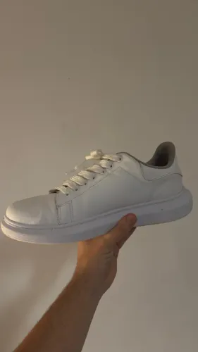 Tênis Fork branco 44 em couro