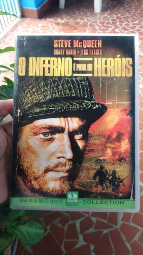 DVD original o inferno é para os heróis. 